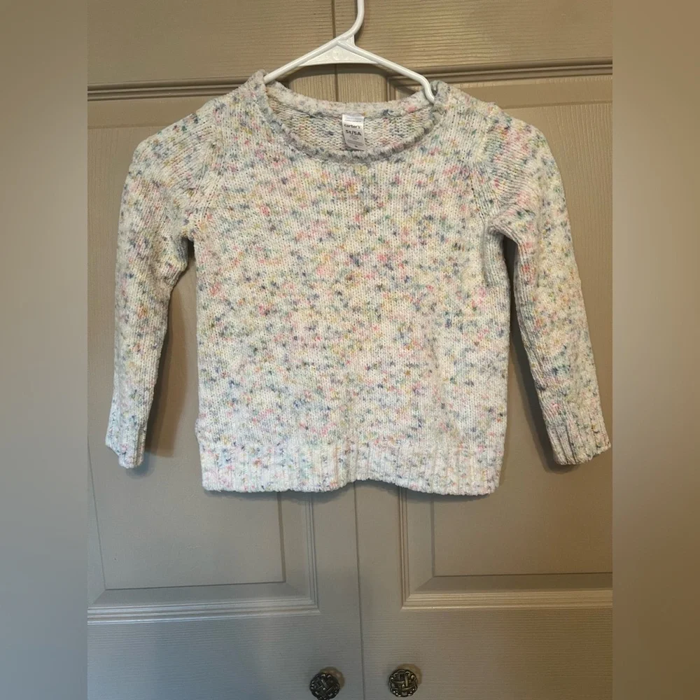 Carter's Speckled Knit Kids Sweater